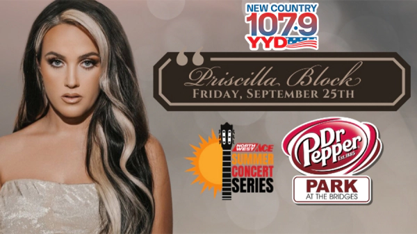 Last Chance to Win Tickets to PRISCILLA BLOCK at Dr Pepper Park!