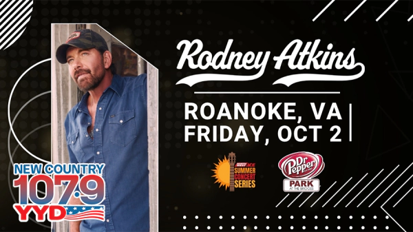 Last Chance to Win Tickets to RODNEY ATKINS at Dr Pepper Park!