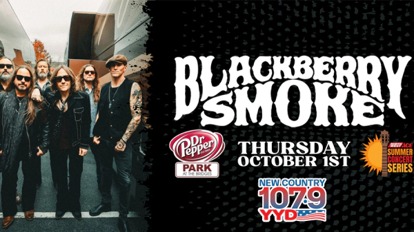 Last Chance to Win Tickets to BLACKBERRY SMOKE at Dr Pepper Park!