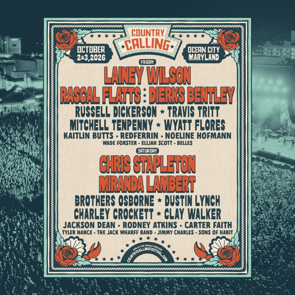 Win Country Calling Festival Tickets