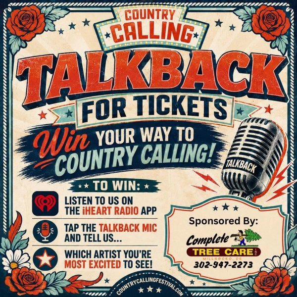 Talkback to Win Country Calling Tickets