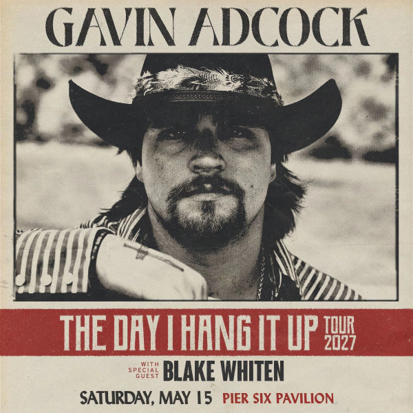 Win Gavin Adcock Tickets