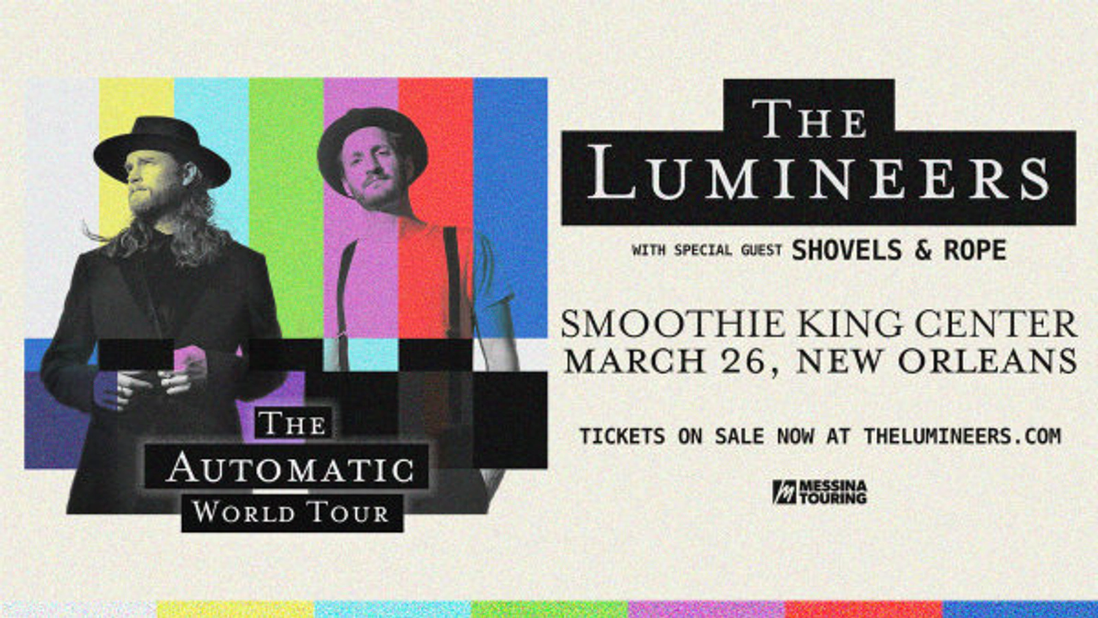 Win tickets to The Lumineers in New Orleans!