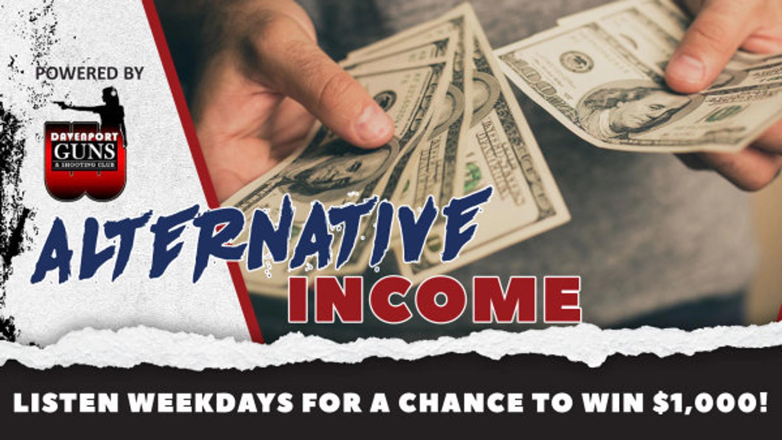 Listen to Win $1,000