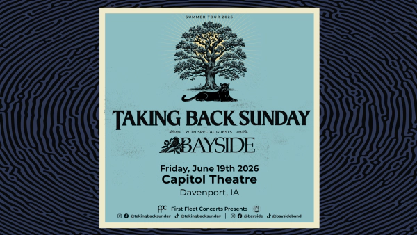 Win A Pair Of Tickets To See Taking Back Sunday At The Capitol Theatre