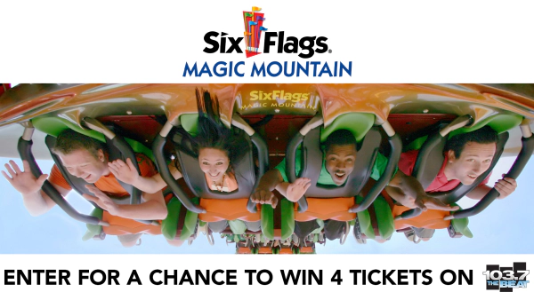 Enter for a chance to win tickets to Magic Mountain!!