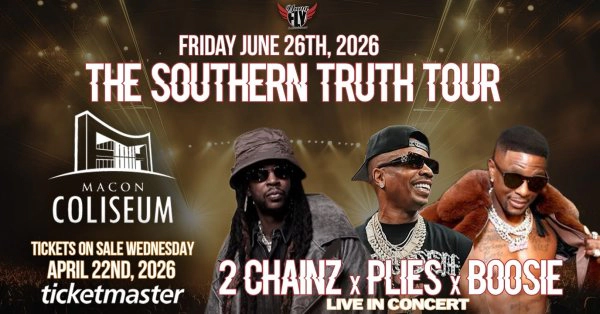 Win tickets to The Southern Truth Tour at Macon Coliseum!