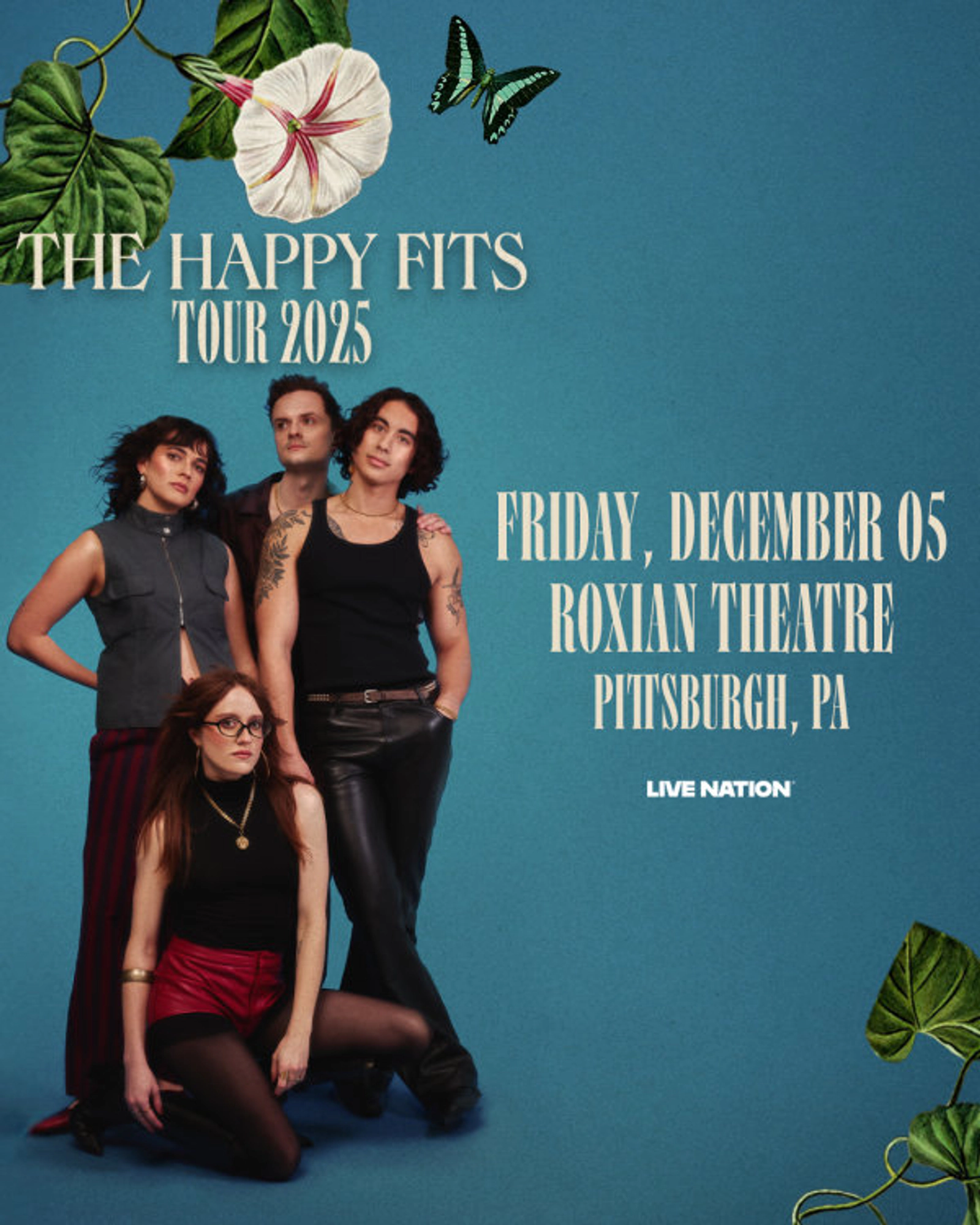 Win tickets to see The Happy Fits at the Roxian Theatre!