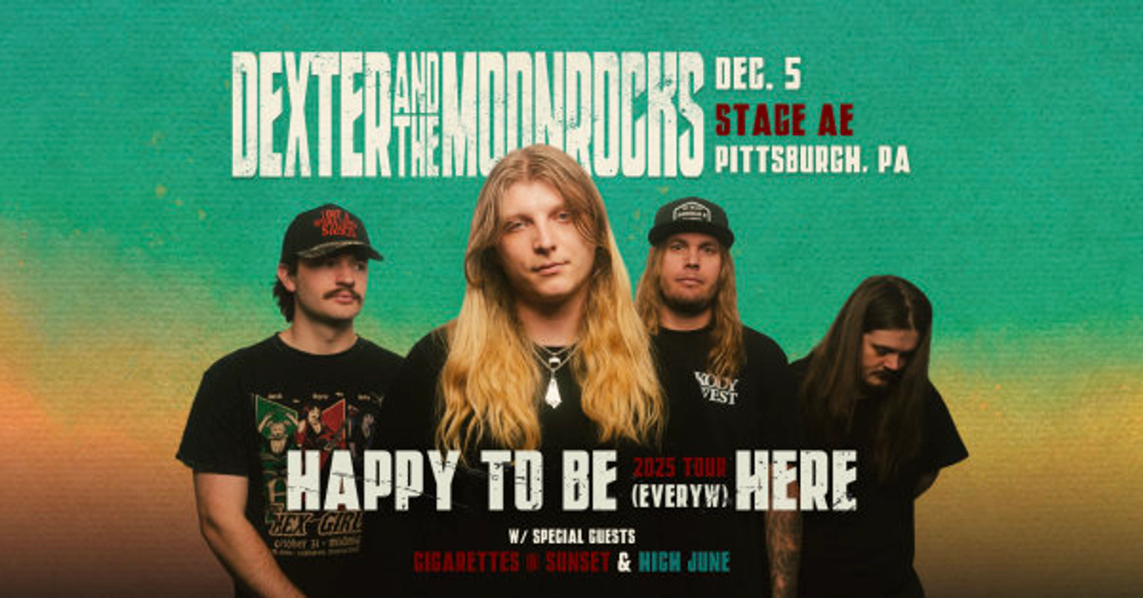 Win tickets to see Dexter and the Moonrocks at Stage AE!