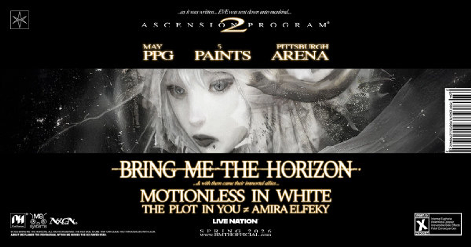 Win tickets to see Bring Me The Horizon at PPG Paints Arena!