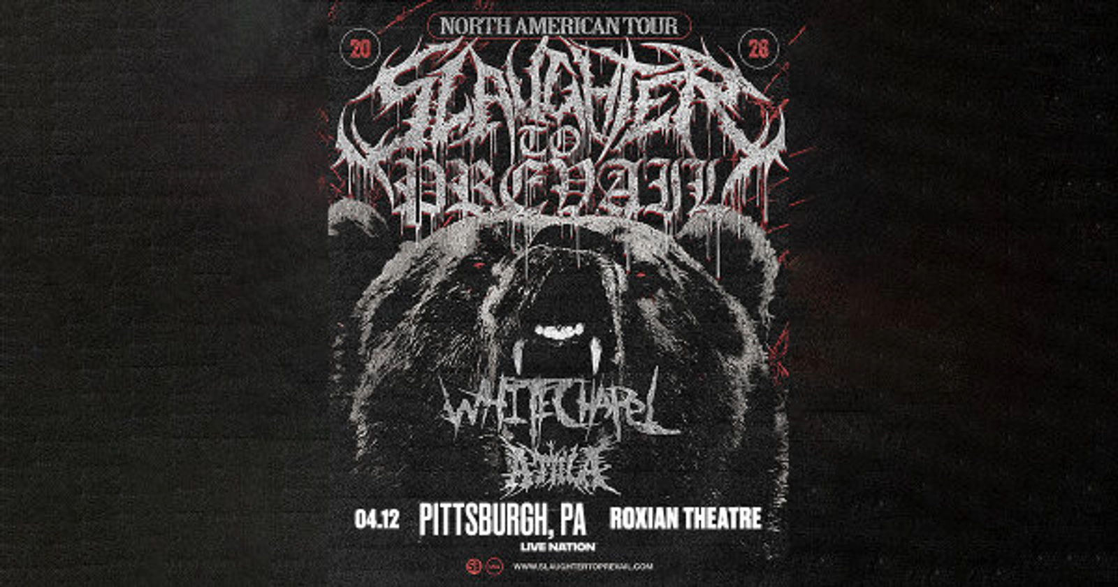 Win tickets to see Slaughter to Prevail at the Roxian Theatre!