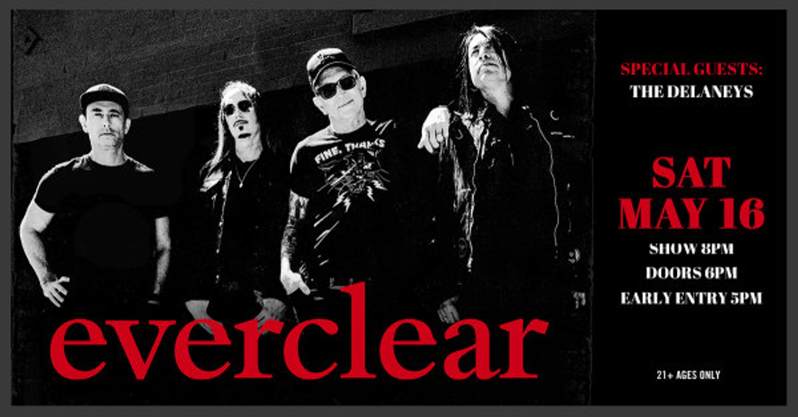 Win tickets to see Everclear at Jergel's!