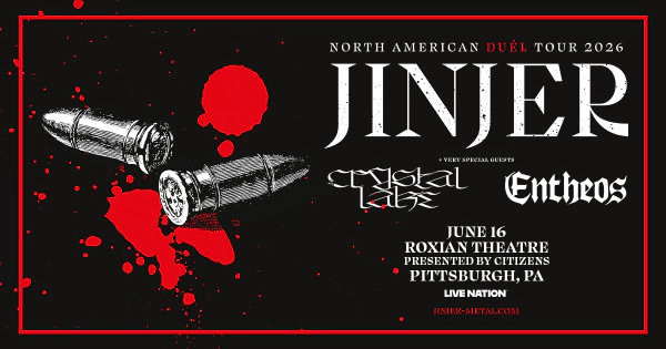 Win tickets to see Jinjer at the Roxian Theatre!