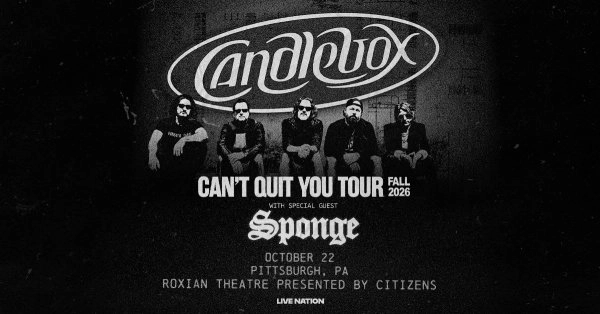 Win tickets to see Candlebox at the Roxian Theatre!