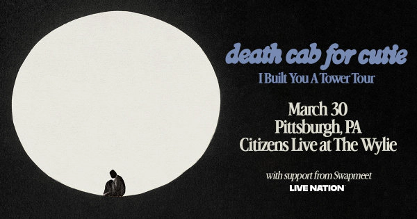 Win tickets to see Death Cab for Cutie at Citizens Live at the Wylie!