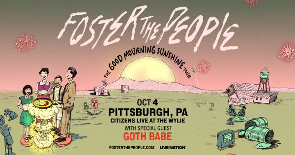 Win tickets to see Foster The People at Citizens Live at the Wylie!