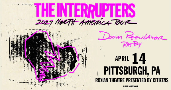 Win tickets to see The Interrupters at the Roxian Theatre!