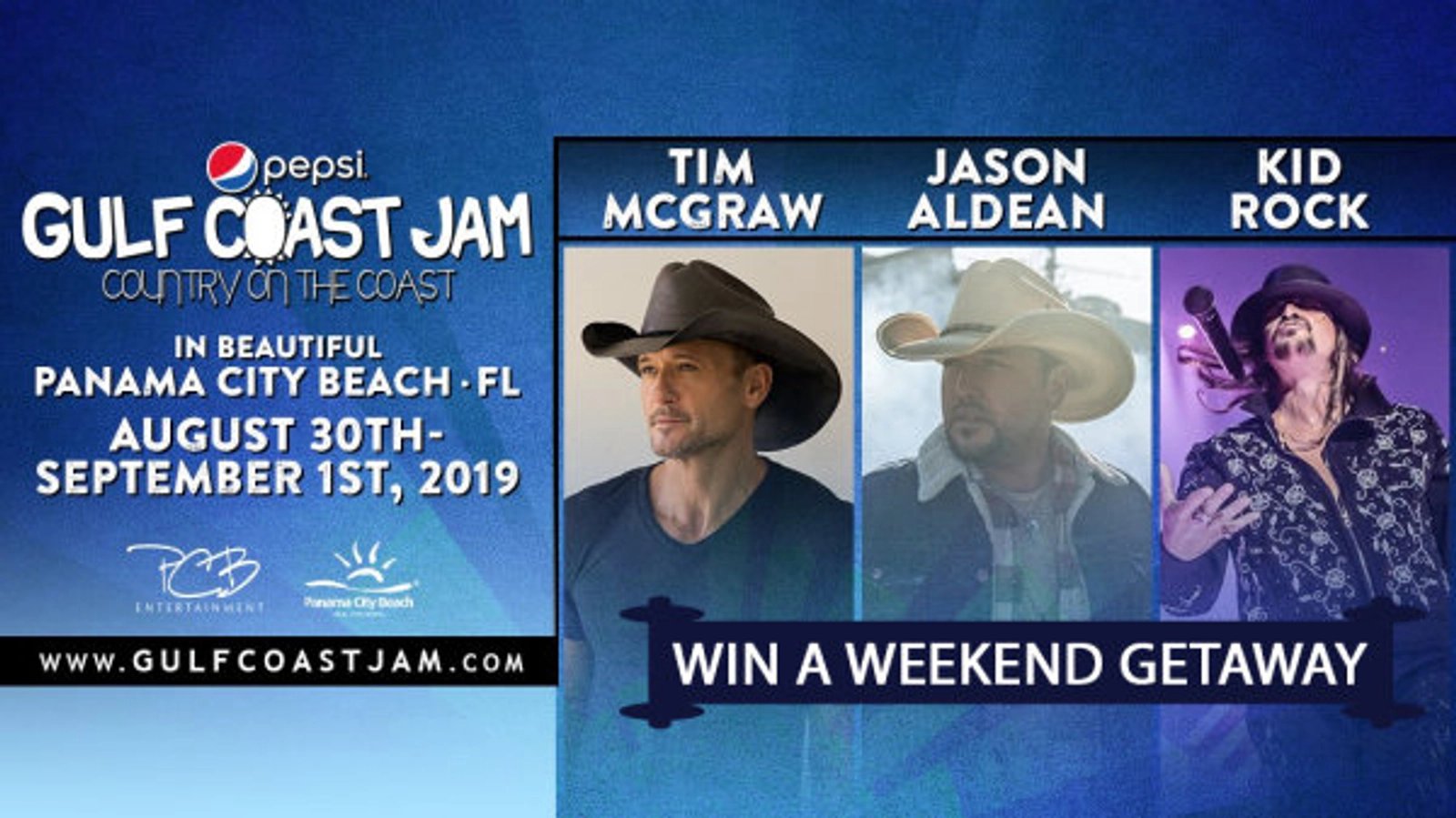 Pepsi Gulf Coast Jam Weekend Getaway - Thumbnail Image