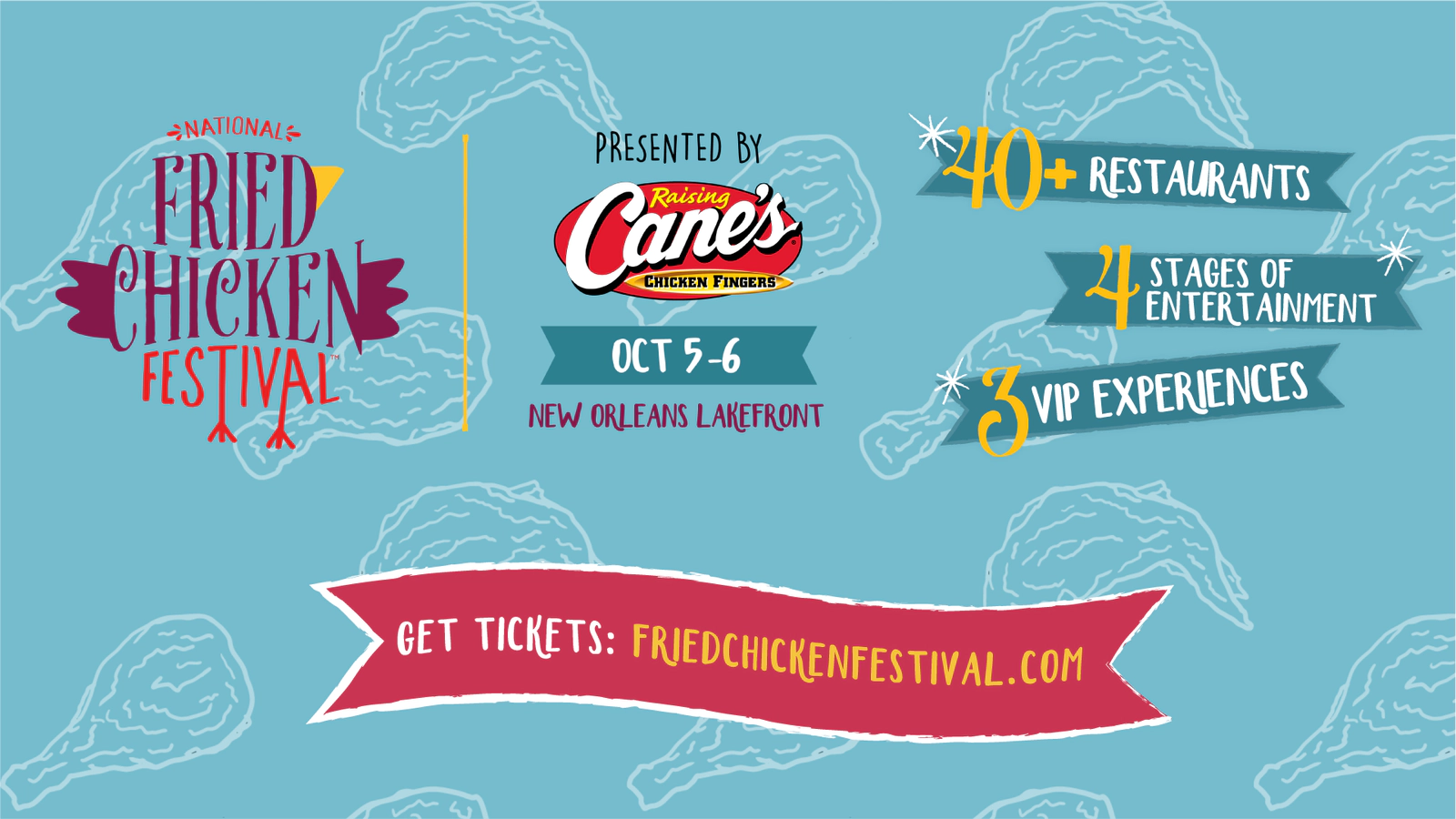 Win A Pair Of Tickets To The Fried Chicken Festival And Beer Garden