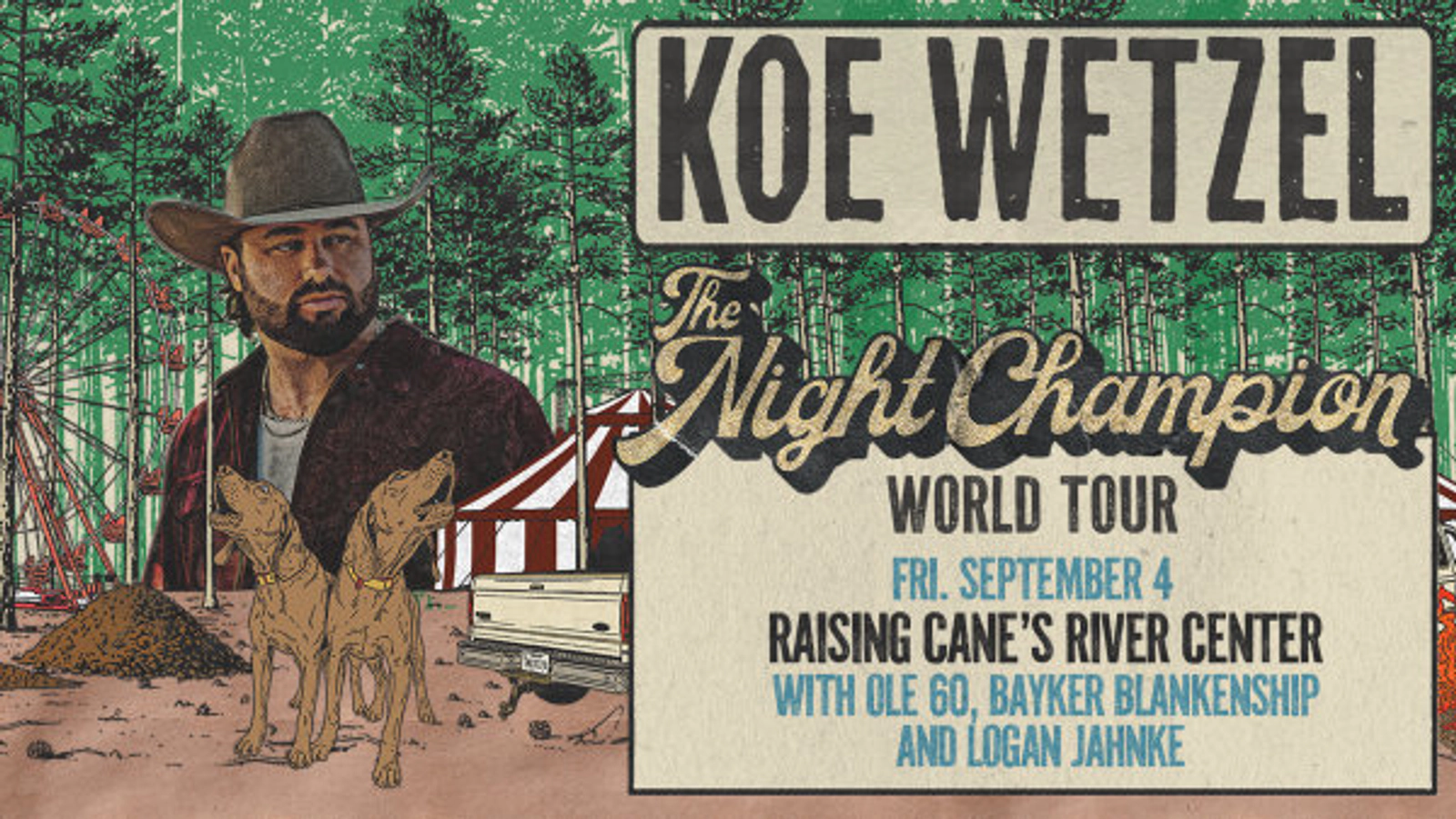 Win A Pair Of Tickets To See Koe Wetzel In Baton Rouge!