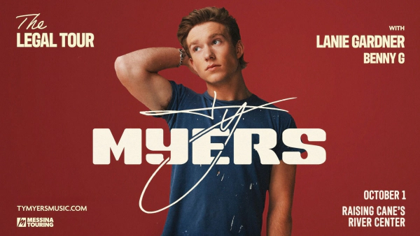 Win A Pair Of Tickets To See Ty Myers In Baton Rouge!