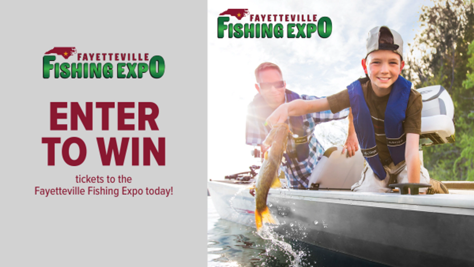 Fayetteville Fishing Expo Ticket Giveaway