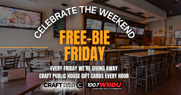 It’s Freebie Friday! Win a $50 Craft Public House Gift Card!