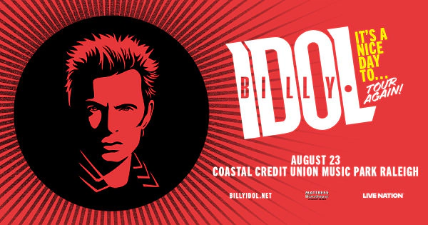 Win Billy Idol Tickets 2026!