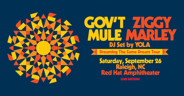 Win Gov’t Mule and Ziggy Marley VIP Tickets and Package 2026!