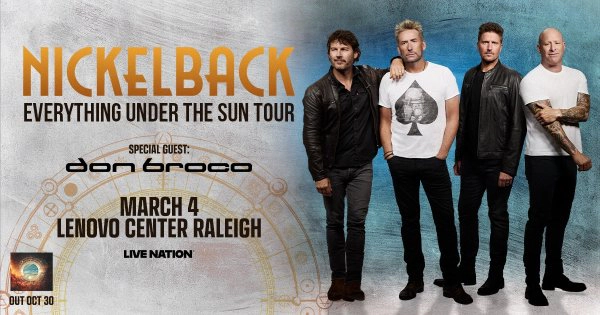 Win Nickelback Tickets 2027!