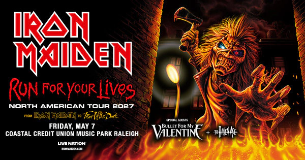 Win Iron Maiden Tickets 2027!