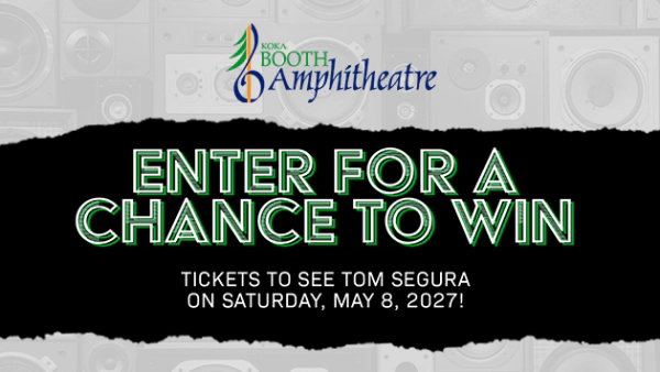 Experience Tom Segura live at Koka Booth Amphitheatre!