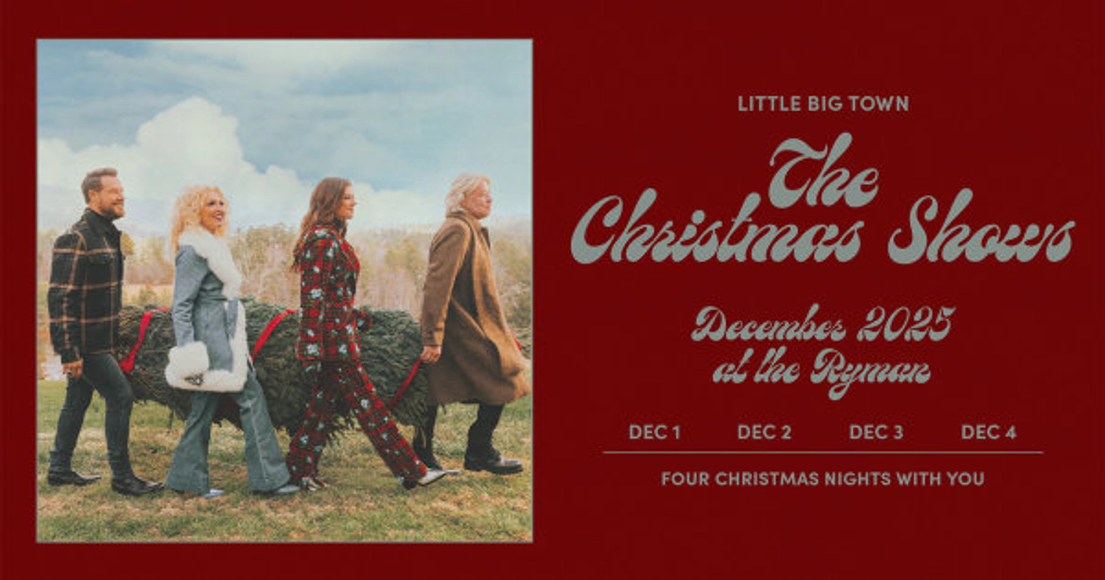 Win Tickets To See Little Big Town At The Ryman!