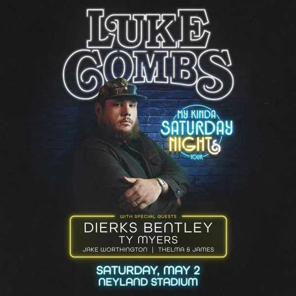 Win Tickets To See Luke Combs at Neyland Stadium!