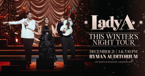 Win Tickets To Lady A: This Winter's Night Tour!