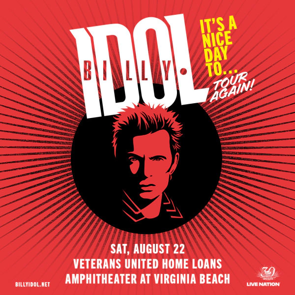 Enter To Win Tickets to Billy Idol!