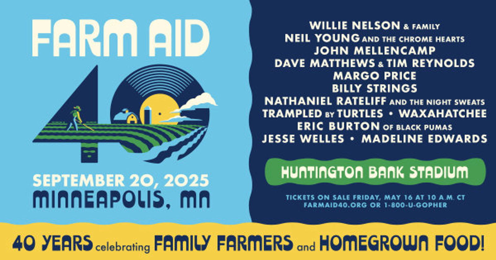 Farm Aid 40th Anniversary Concert Winning Weekend