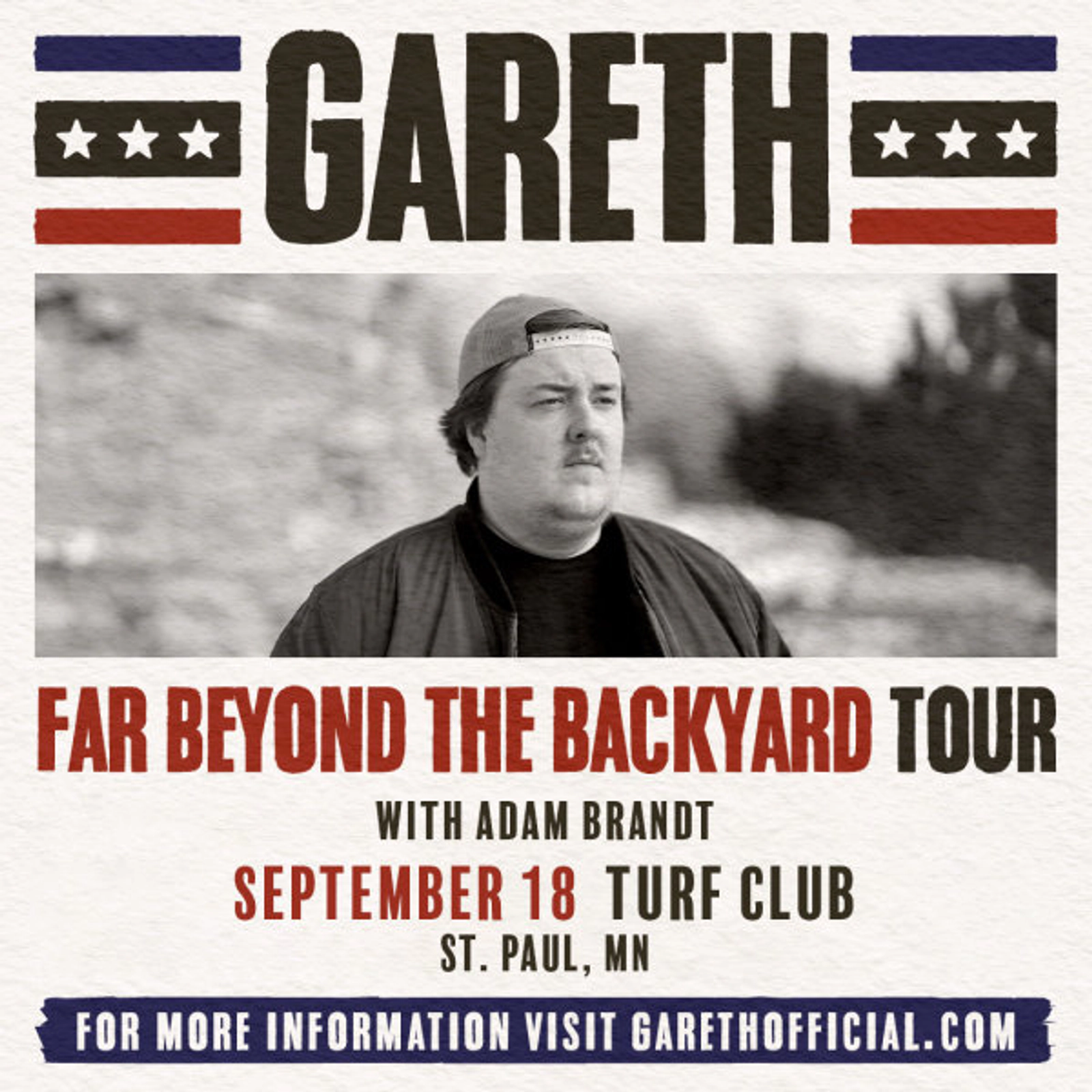 Win Gareth @ Turf Club Tickets 9.18.25