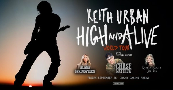 Win Your Last Minute Keith Urban Tickets