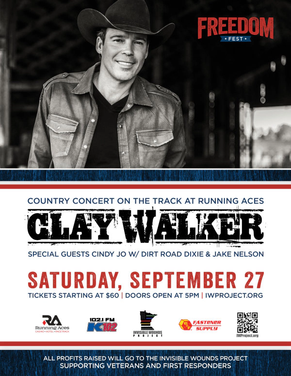 Win Tickets to Freedom Fest With Clay Walker