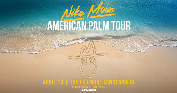 Win 2 tickets to see Niko Moon at The Fillmore on April 16th