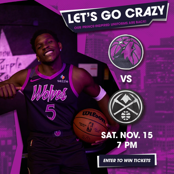 Win Tickets to Timberwolves vs Nuggets - Prince Inspired City Edition Night