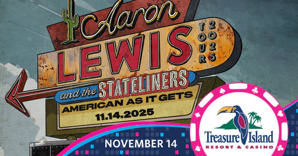 Win Aaron Lewis Tickets @ Treasure Island