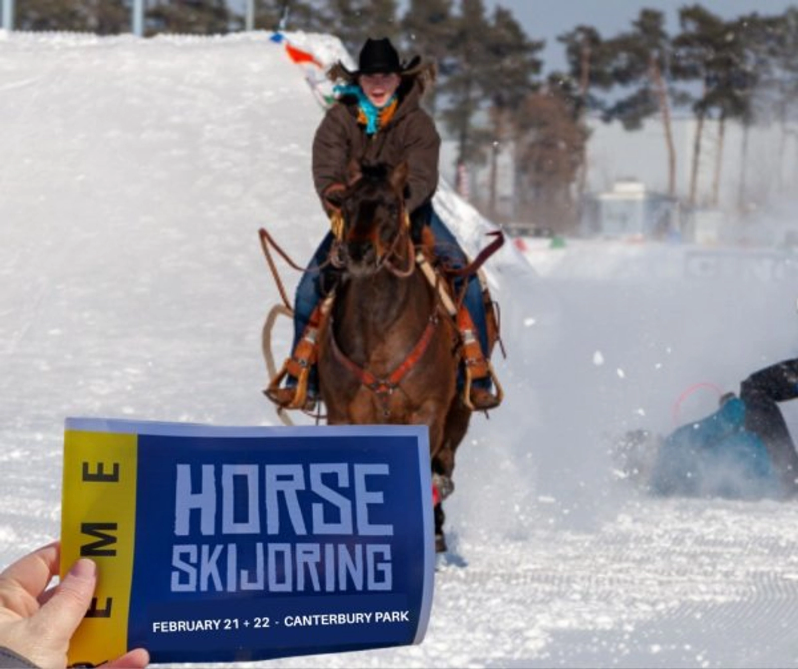 Win Canterbury Park Skijoring Tickets