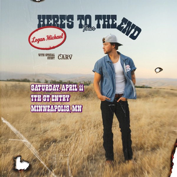 Win 2 tickets to see Logan Michael at 7th St Entry on April 11th