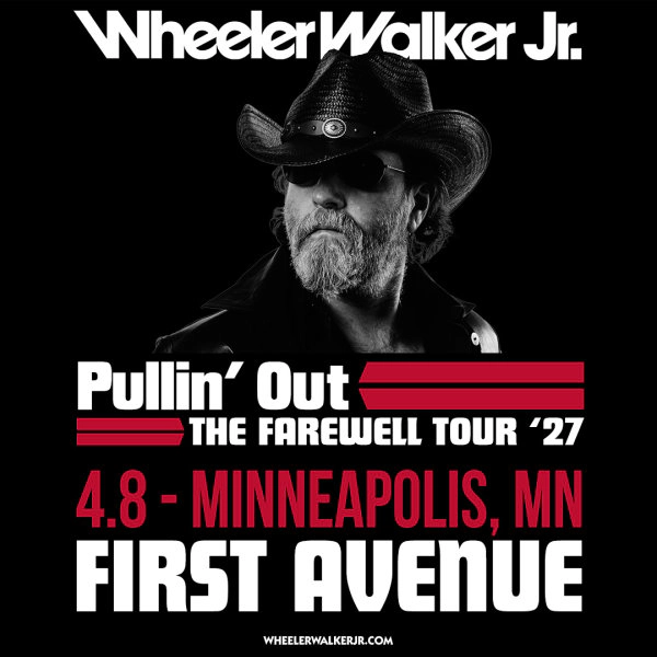 Win 2 tickets to Wheeler Walker Jr at First Ave on April 8th.