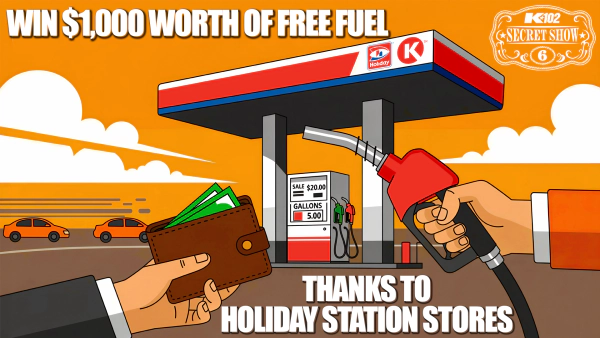 Win Secret Show #6 Tickets & $1,000 Free Fuel from Holiday Station Stores