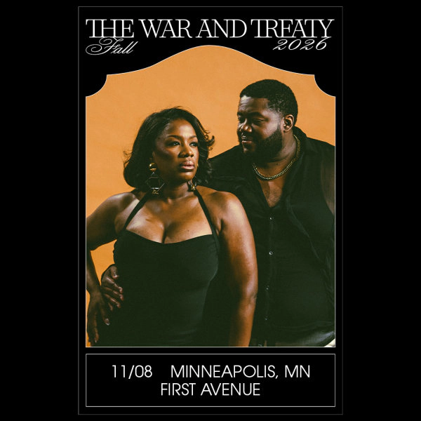 Win 2 tickets to War and Treaty at First Ave on Nov 8th