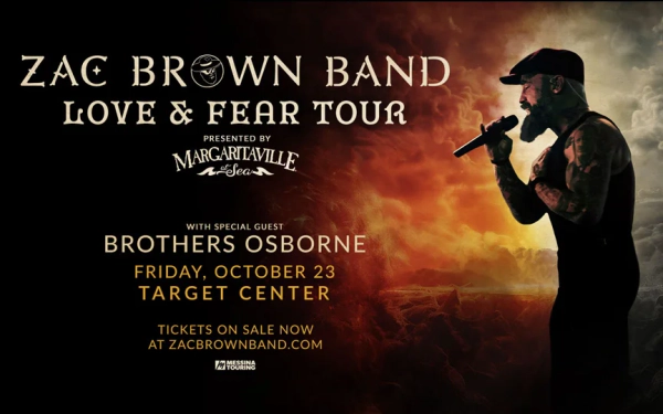 Win 2 tickets to see Zach Brown Band on 10/23