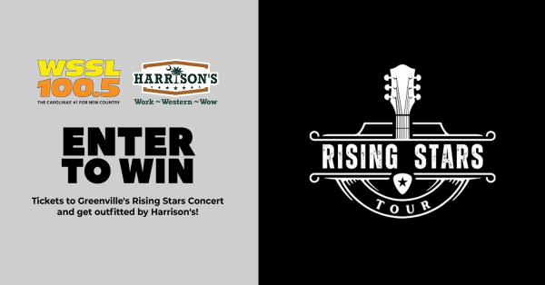 Harrison's is Sending You to the Rising Stars In Style.